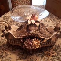 Centrotavola in ceramica