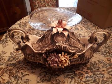 Centrotavola in ceramica