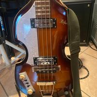 violin bass Hofner mancino