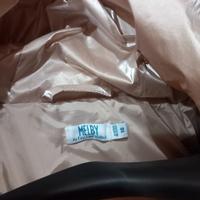 giacca colo oro piumino d"oca