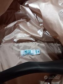 giacca colo oro piumino d"oca