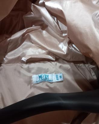 giacca colo oro piumino d"oca