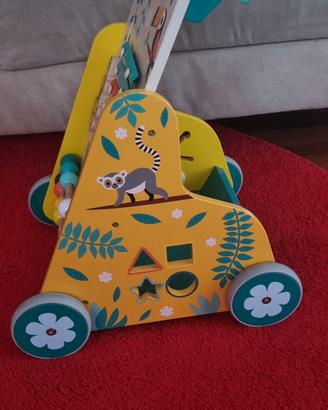 janod carrello multi attività primi passi tropik