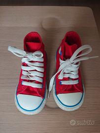 Converse All Star rosse t. 22