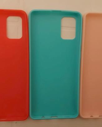 Lotto 3 cover Morbide Silicone Samsung Galaxy A71