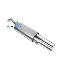 SILENZIATORE DI SCARICO PER VOLKSWAGEN VW GOLF II 
