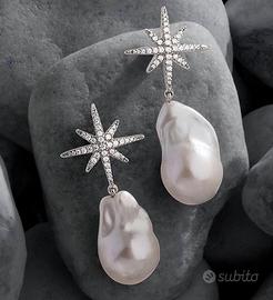 APM MONACO ORECCHINI CON PERLE