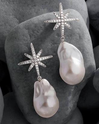 APM MONACO ORECCHINI CON PERLE