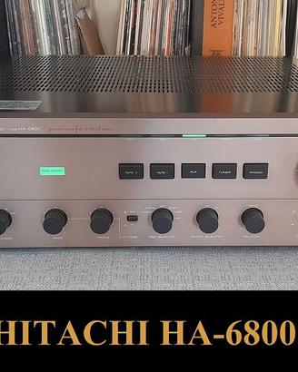 amplificatore mosfet Hitachi HA 6800 da 70+70W RMS