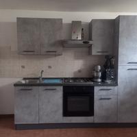 cucina color cemento 