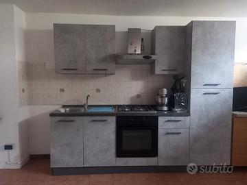 cucina color cemento 