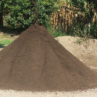 Terra vagliata per giardino