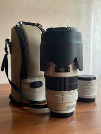 Canon 70-200 f 2.8 L IS II + Duplicatore - EF Moun