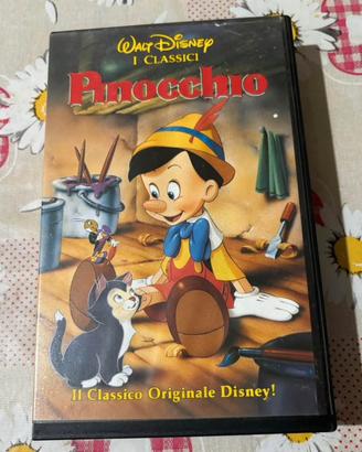 VHS Walt Disney Pinocchio anno 1993