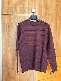 Maglione color vino xm taglia L