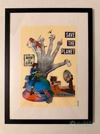Art collage SAVE THE PLANET by MANIPOLARS