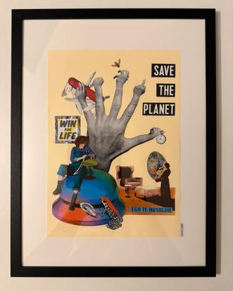 Art collage SAVE THE PLANET by MANIPOLARS