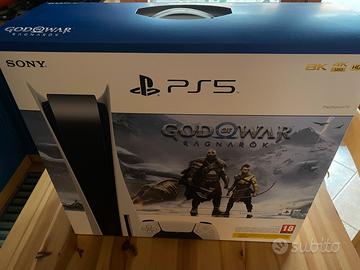 PlayStation 5 bundle God of War + 3 giochi nuovi