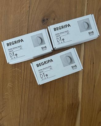 Maniglie Ikea Begripa colore bianco