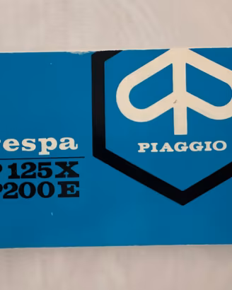 Libretto uso e manutenzione Vespa P125X / P200E