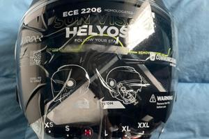 Casco Jet Airoh Helyos Nero Opaco - ECE 2206 - Tag