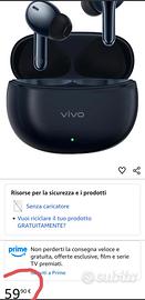 Cuffie bluetooth wireless ViVO TWS 3E