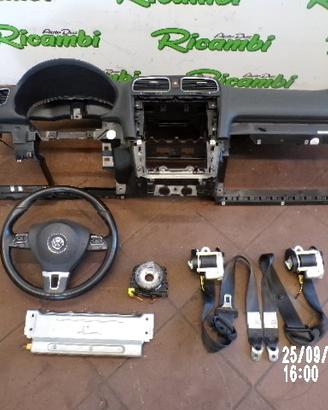KIT AIRBAG PER VW GOLF 6 - VI ANNO 2010