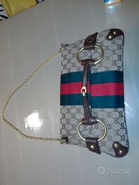Gucci Tom Ford Horsebit Chain Clutch/Shoulder Bag
