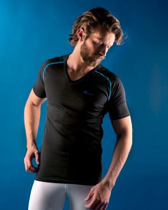 T-SHIRT INTIMA SCOLLO A V 100% POLIPROPILENE