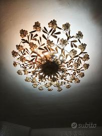 Lampadario Plafoniera Soffitto Murano