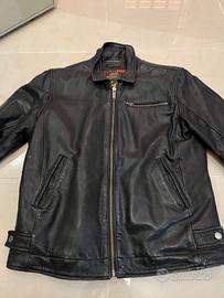 Giubotto in pelle da uomo