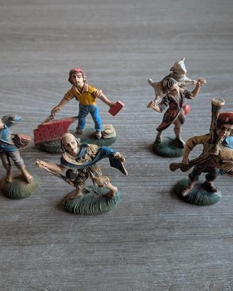 statuette presepe lotto set 6