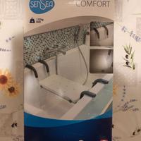 Sedile regolabile per vasca da bagno