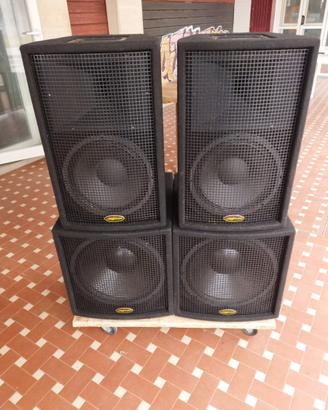 Impianto audio completo professionale Musica Pro
