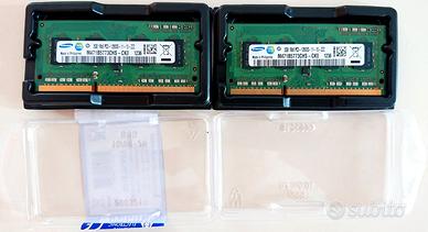 Ram notebook 4 GB DDR3 1600 MHz PC3 12800S Samsung