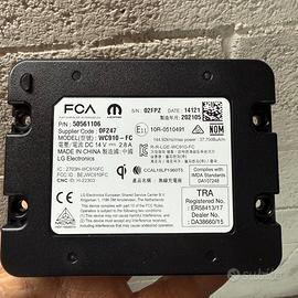 Caricatore wireless Alfaromeo Giulia Stelvio