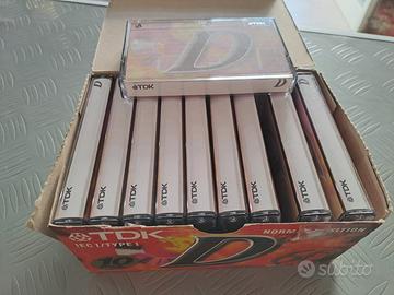 10 Audiocassette Vergini