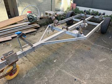 Carrello da alaggio per spiagga