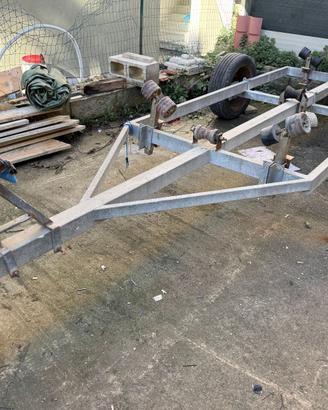 Carrello da alaggio per spiagga