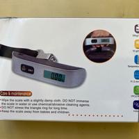Bilancia pesa valigia/trolley digitale da viaggio