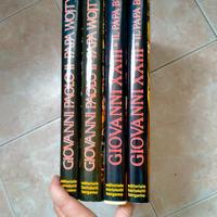 4 volumi libri Papa Giovanni XXIII e Giovanni Paol
