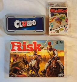 Risiko + Cluedo + Mini Risiko