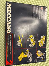 gioco meccano anni 80, confezione ‘meccano 2’