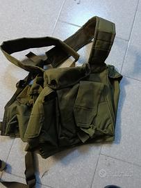 marsupio tattico softair con porta caricatore 