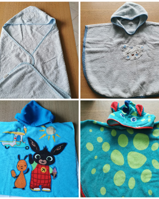 Accappatoio e poncho bing chicco Decathlon