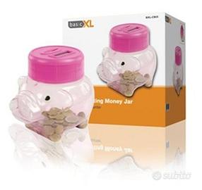 Salvadanaio contamonete Porcellino NUOVO