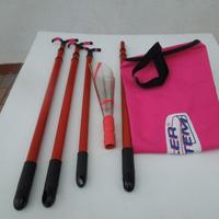 Appendiabiti Telescopico Rosso