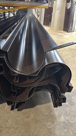 Gronda lamiera preverniciata testa di di moro 6/10