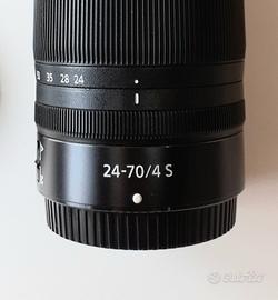 Nikon Z24/70 . f4 . S usato