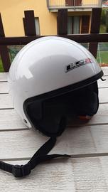 Casco aperto con Visiera sole incorporata